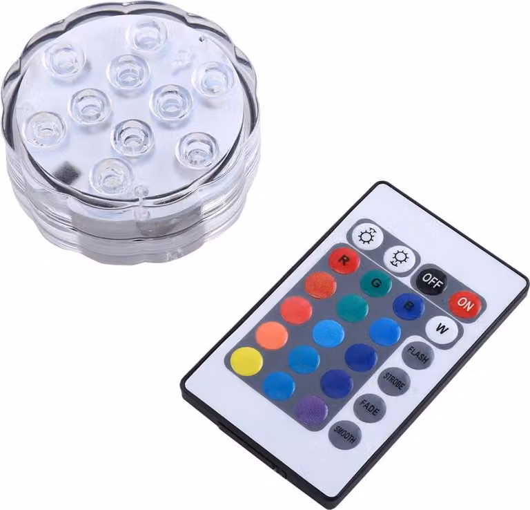 Lampada per acquari impermeabile di alta qualità, RGB colorato di lunga durata per l'acquario