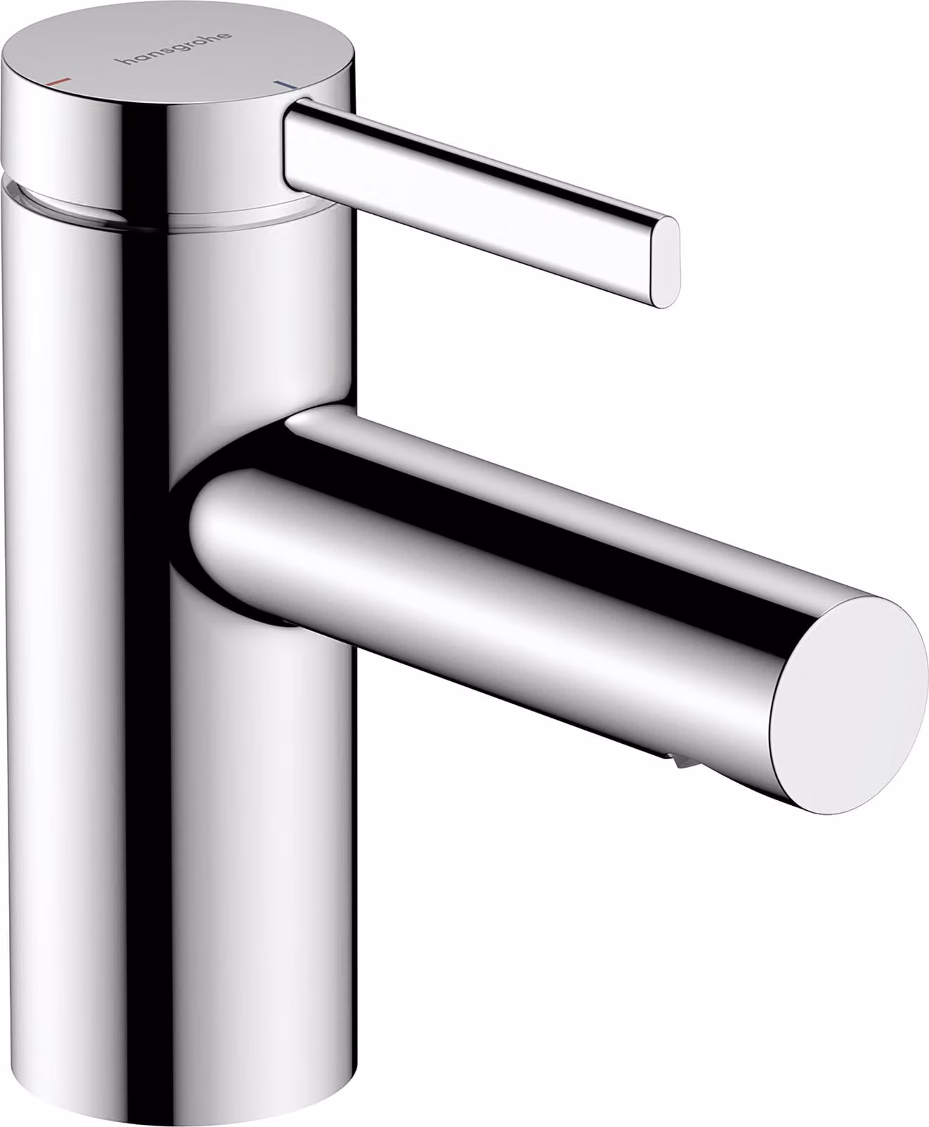 hansgrohe Zesis S Mitigeur monocommandé pour lavabo 70 CoolStart avec vidage à tirette, 74710000, 74710000