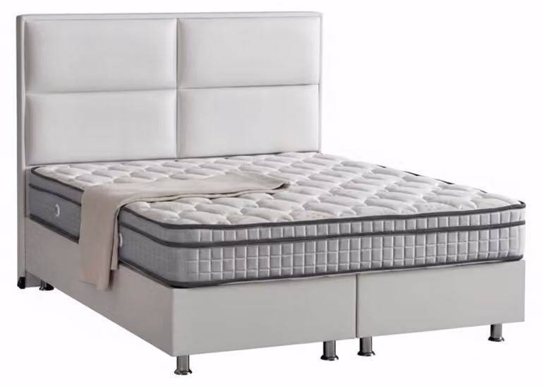 Letto di alta qualità dal design moderno, ideale per un riposo confortevole