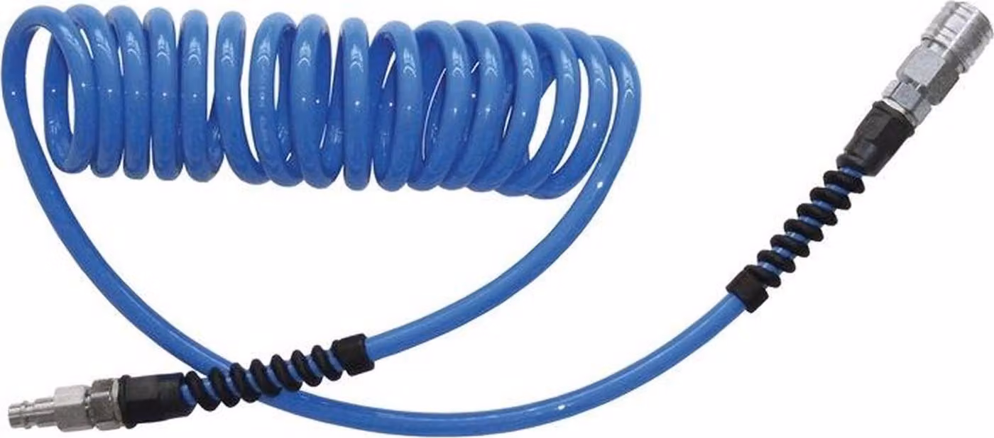 Set di tubi spiralati EWO Ø interno 5 mm Ø esterno 8 mm lunghezza 6 m raccordo DN 7,2Poliuretano- E40822