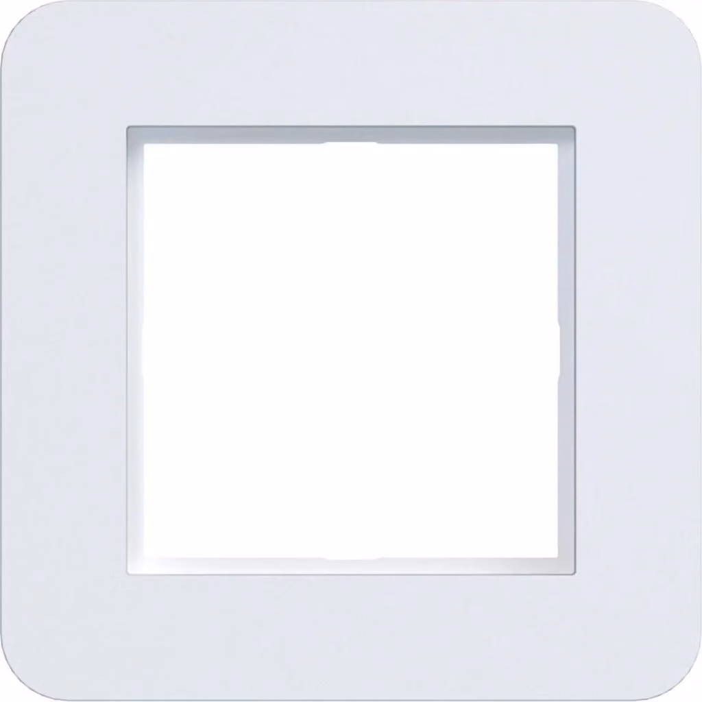 Cornice Hager singola C.8 WAD9100WM bianco lucido opaco