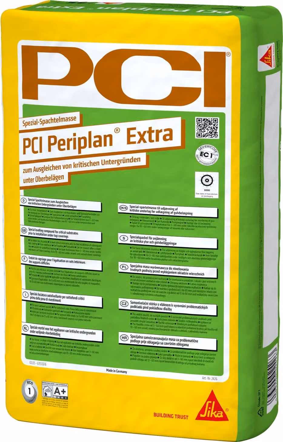 PCI Periplan Extra Spachtelmasse 25kg