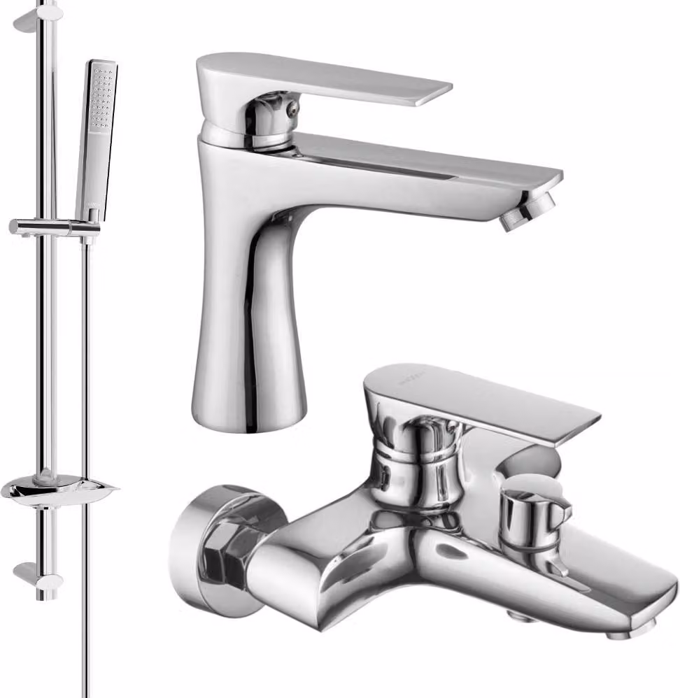 Mexen Axel DB72 set da bagno, cromo - 73803DB72-00