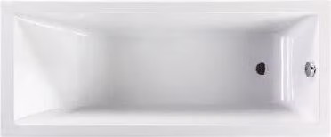 Jika Cubito - Vasca da bagno 1700x700 mm, bianco H2244200000001