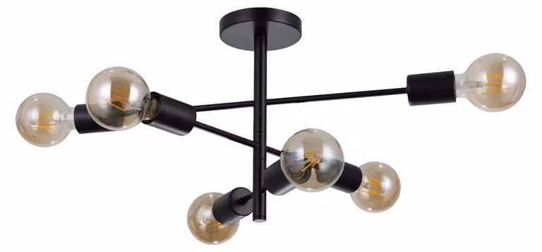 PIANSI PND-4025-6-BL Lampada da soffitto Italux