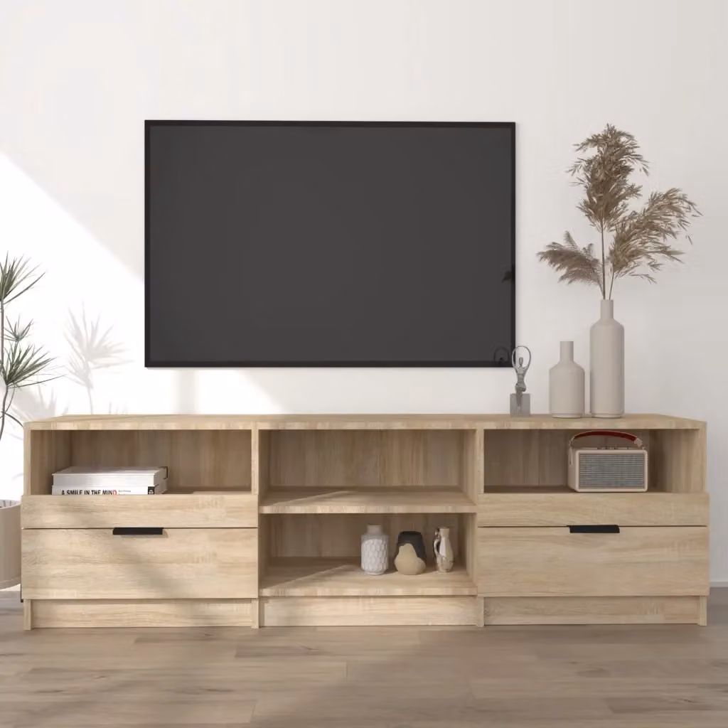 Mobile porta TV moderno Design In in rovere sonoma, L 150 x P 33,5 x H 45 cm – 2