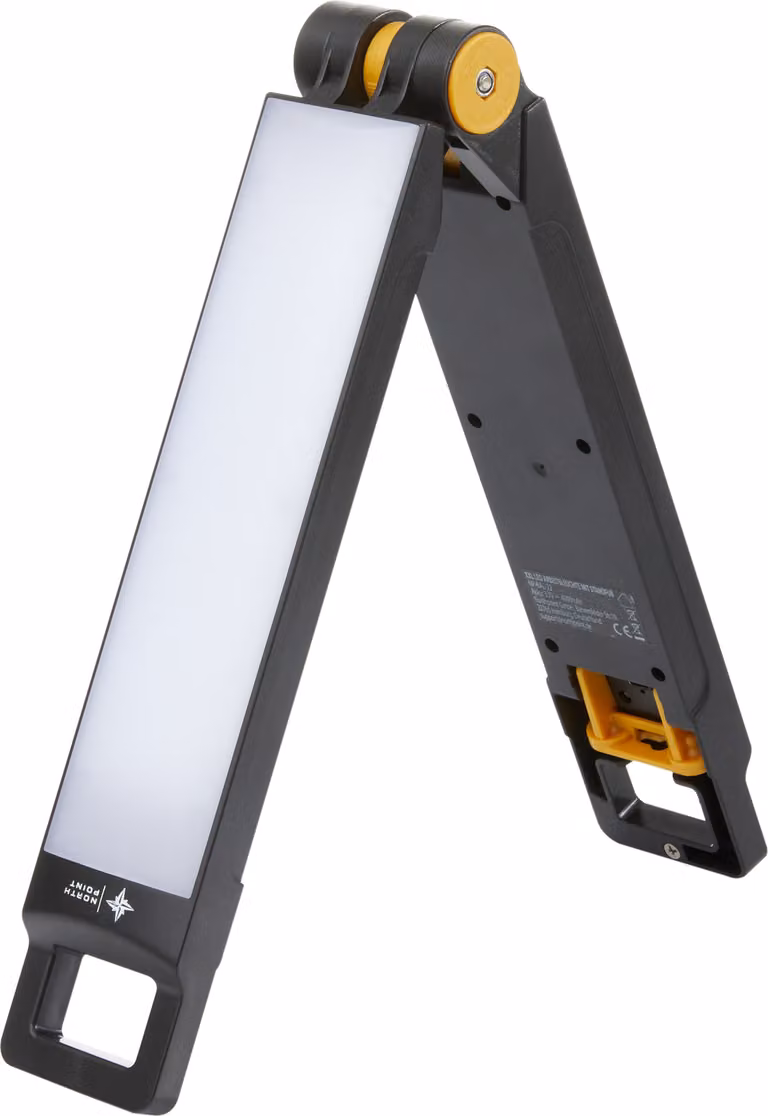 Lampada da lavoro pieghevole Northpoint XXL con batteria ricaricabile