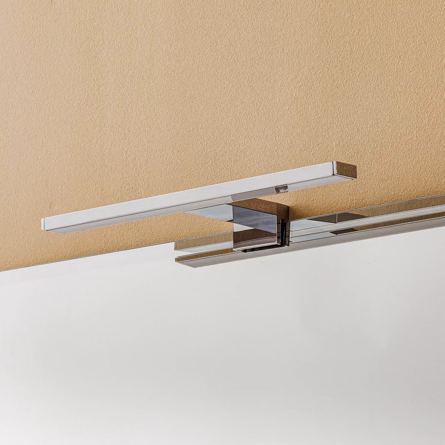 Briloner Applique da parete Dun, Cromo / Argento, Bagno, Metallo, Moderno, Applique