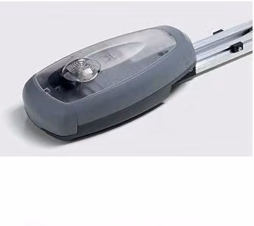 Gruppo elettromeccanico motore Cardin GL124EBSS per porte sezionali da 24 VDC in alluminio e plastica grigio