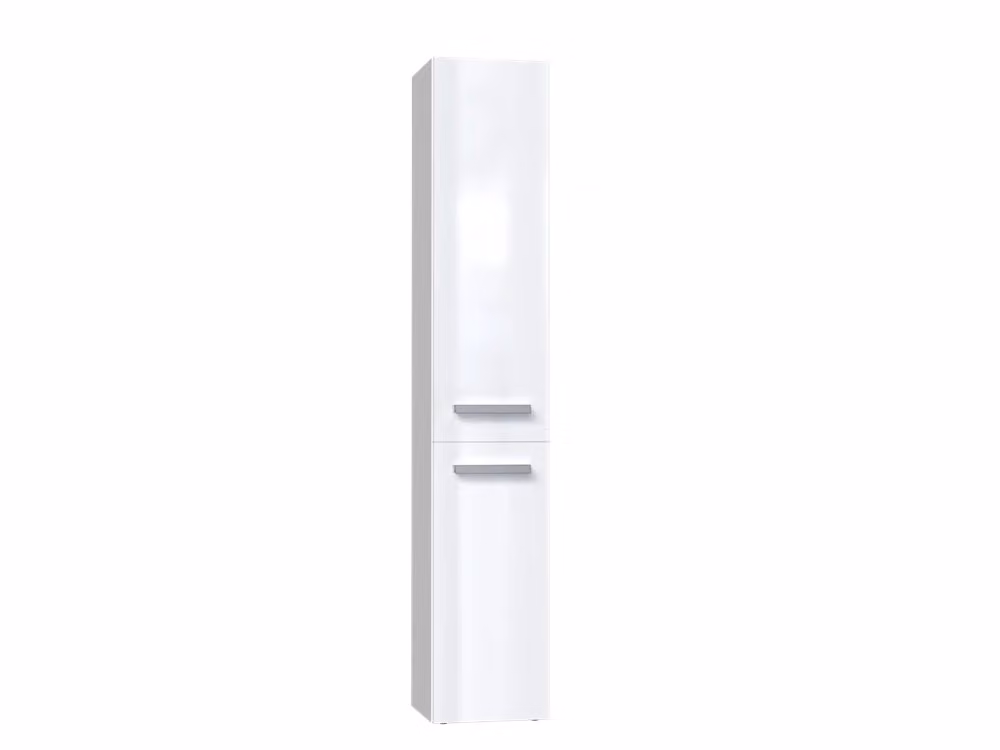 Colonna bagno NEL IV bianco lucido L/P/H: 30 x 31 x 174 cm – 2