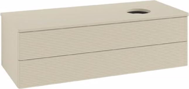 V&B Mobiletto con struttura frontale Antao 120x36x50cm, WBP colore Lac, si Gr m Lac