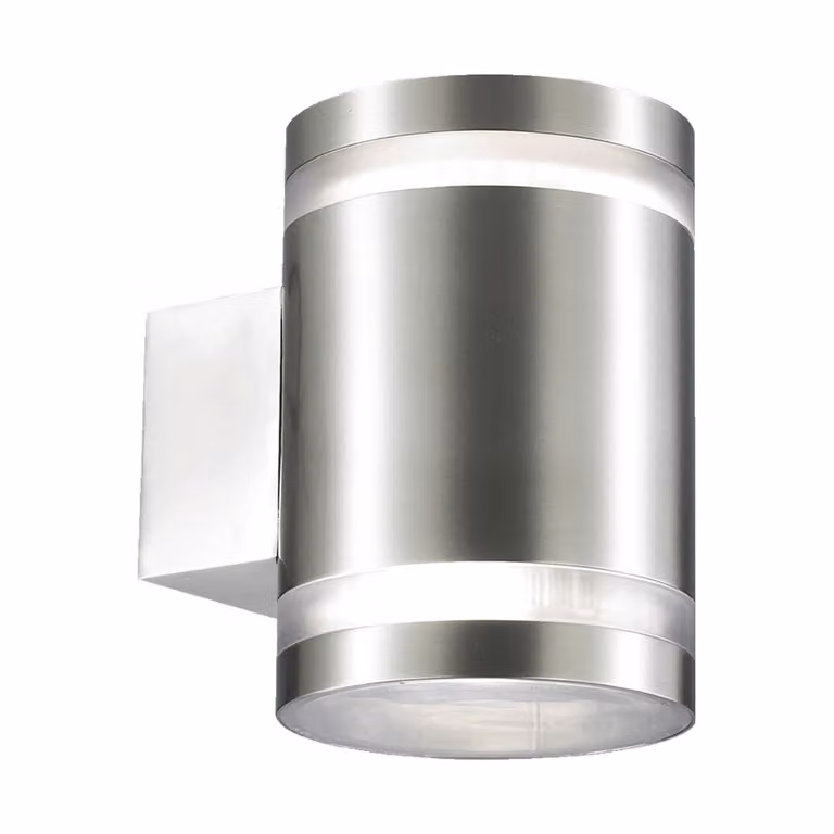 Applique CANBERRA 2xGX53/9W, IP44, acciaio inox L: 130, H: 116, dimmerabile