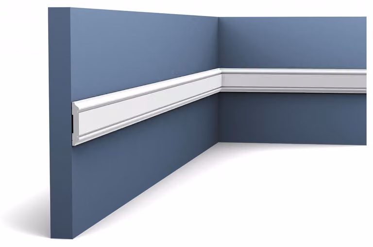 Orac Decor Px144 Axxent profilo modanatura decorativa modanatura da parete fregio modanatura profilo stucco cornice da parete elemento decorativo | 2 metri