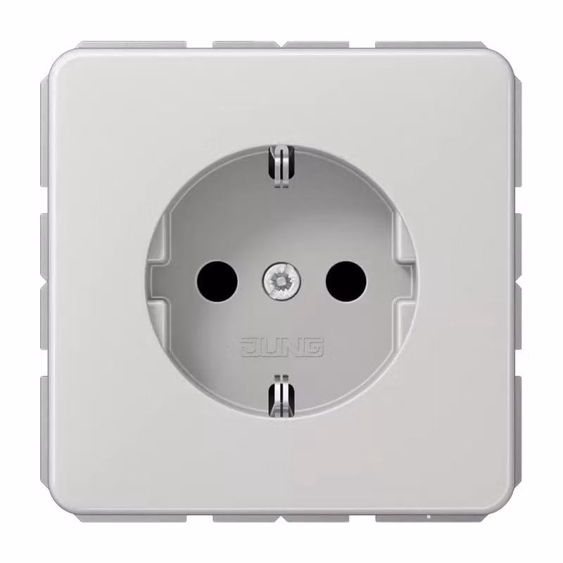 Presa Jung SCHUKO 16A 250V con protezione contatti CD 1520 BFKI LG