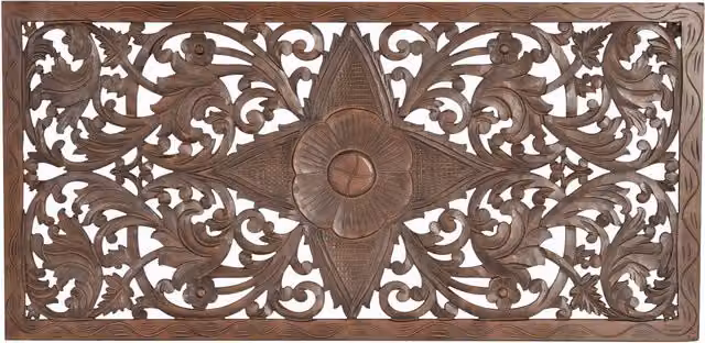 Testiera / pannello decorativo in legno di mango