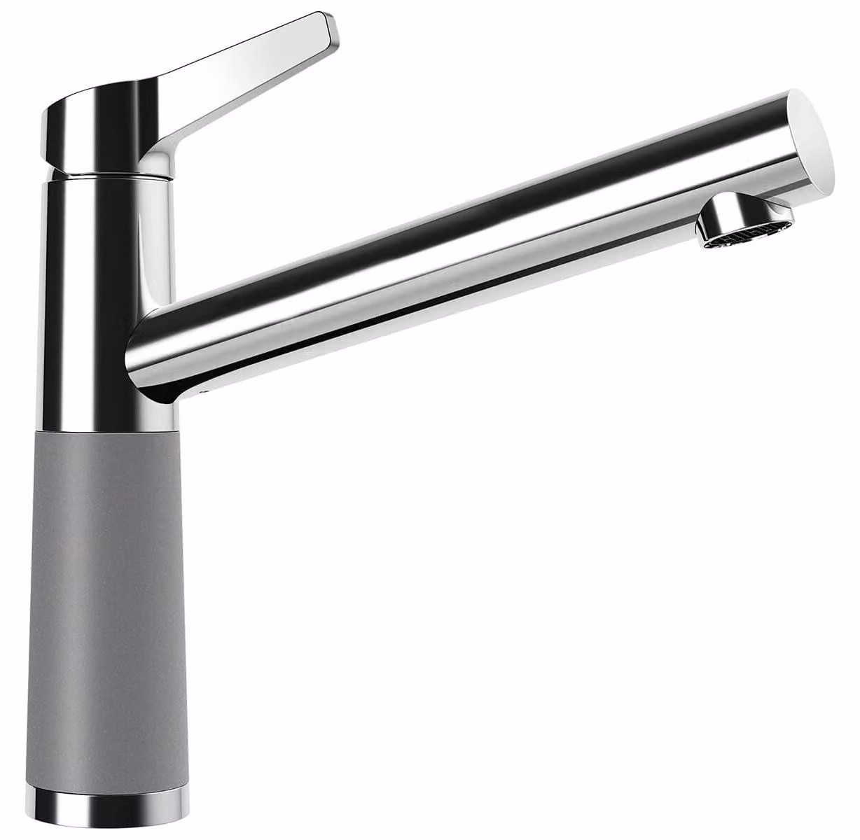Rubinetto SCHOCK SC-510 in CROMA con bocca fissa / CRISTALITE® Basic Line / miscelatore monocomando