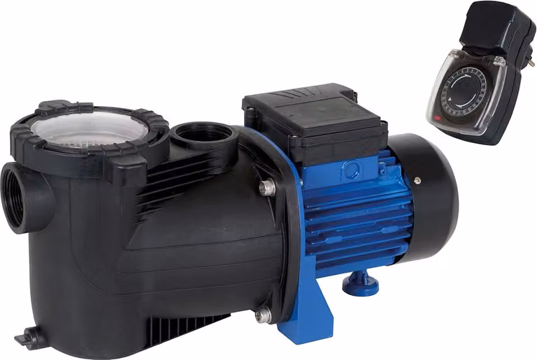 Pompa per piscina – Pompa filtro con timer – 13.000 litri/ora – Pompa di circolazione