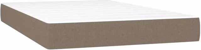 Materasso a Molle Insacchettate Rigidit¨¤ Media Grigio Tortora 120x200x20 cm