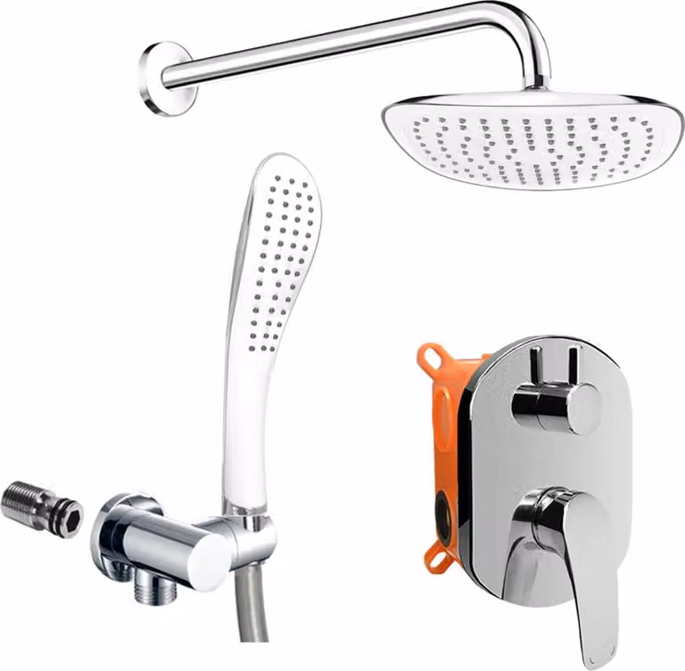 Set doccia Mereo con miscelatore da incasso a due vie - CB650SE1