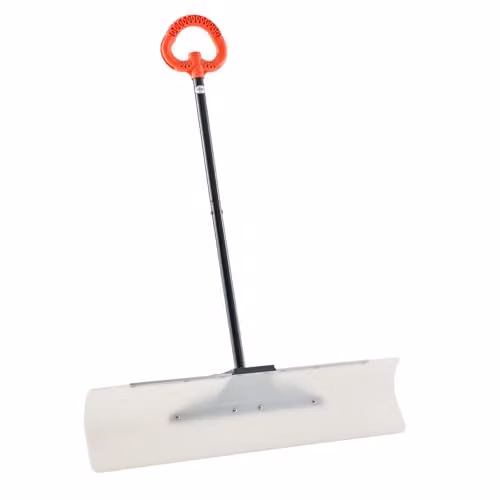 VEVOR Pala da Neve da 91,5 cm con Impugnatura Ergonomica, Pale Invernali con Manico Segmentato, Striscia con Bordo in Metallo, Strumento Portatile per Rimozione della Neve per Vialetti, Giardino