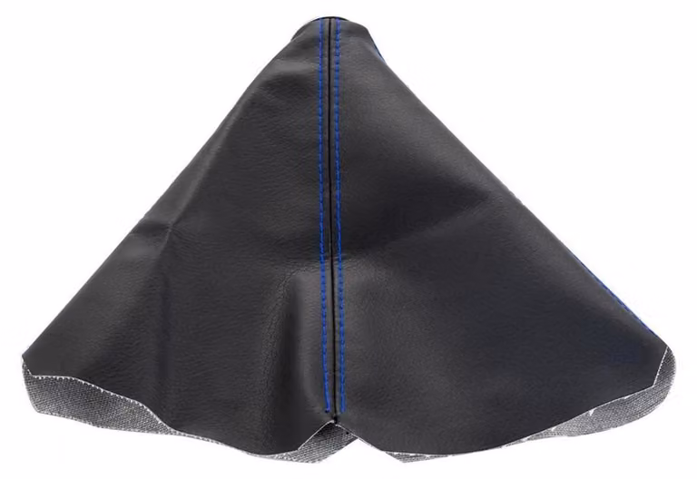 Copertura in ecopelle per leva del cambio, protezione antipolvere, universale, colore blu