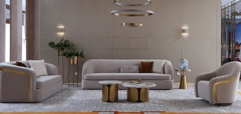 Sofagarnitur 321 Sitzer Set Design Sofa Gruppe Couch Moderne Luxus Polster