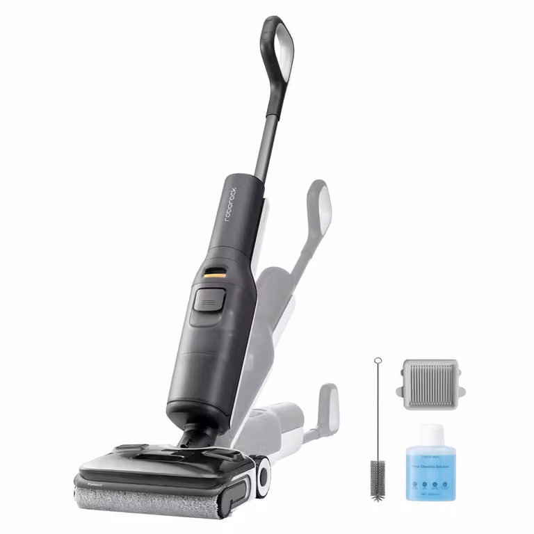 Roborock F25 ALT aspirapolvere a umido/secco 20.000 Pa con ruote supportate da AI, autopulizia ad alta temperatura e asciugatura ad aria calda (90°C)
