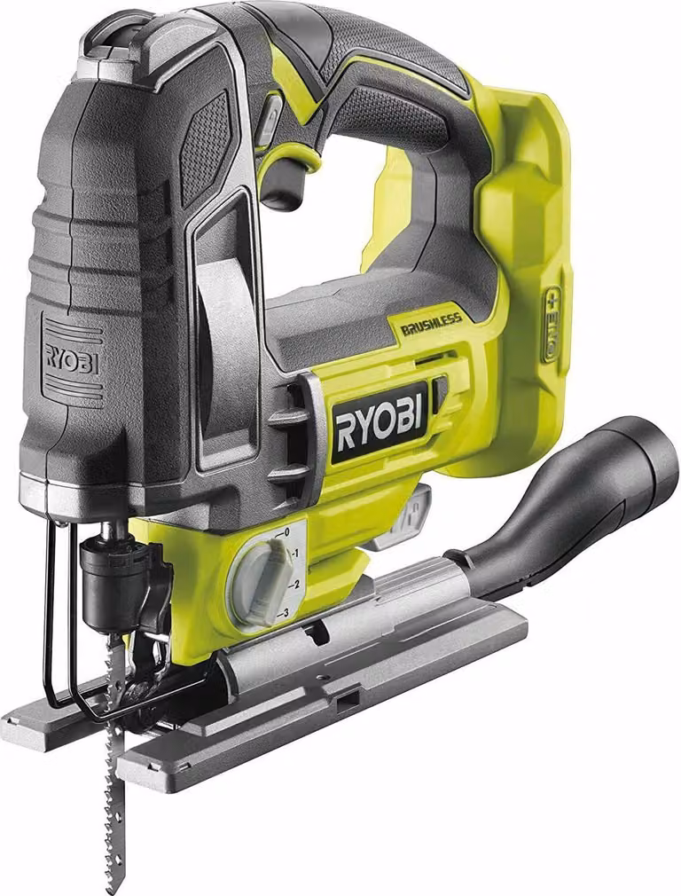 Ryobi R18JS7-0 Sega alternativa senza spazzole, batteria 18 V ONE+ (solo custodia)