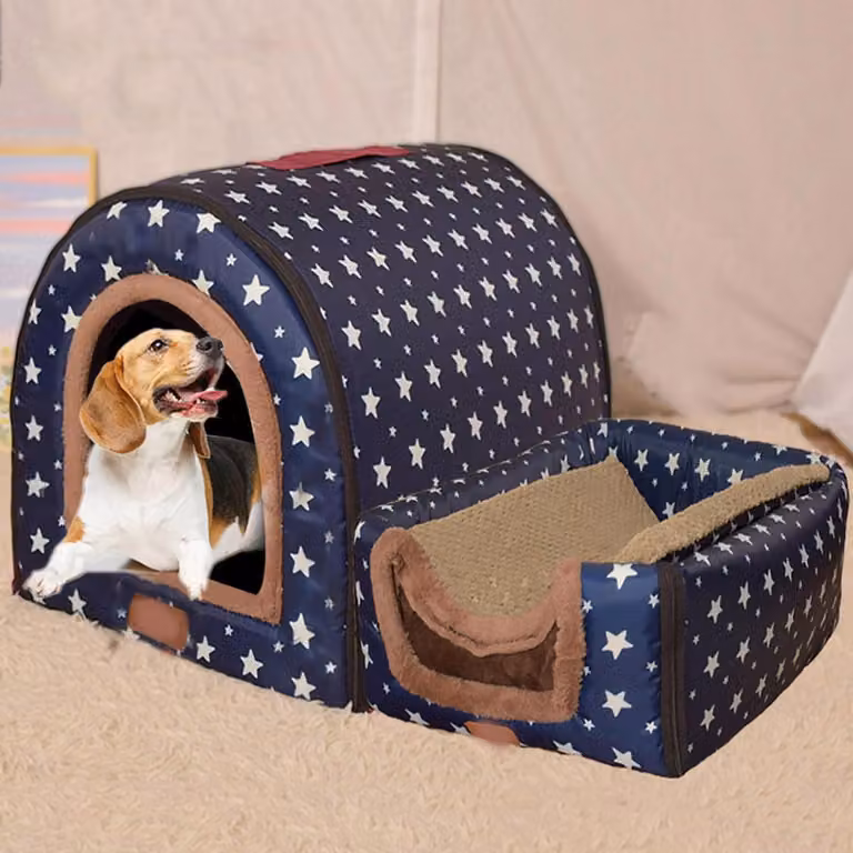 Cuccia per cani calda e lavabile, taglia XXL, dimensioni 92x68x72 cm