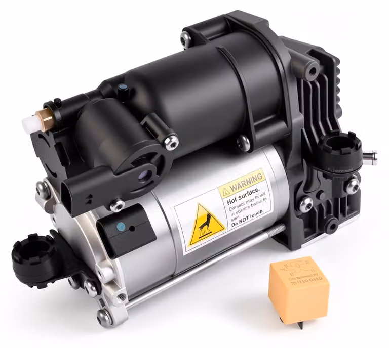 Compressore per sospensione pneumatica per trazione integrale