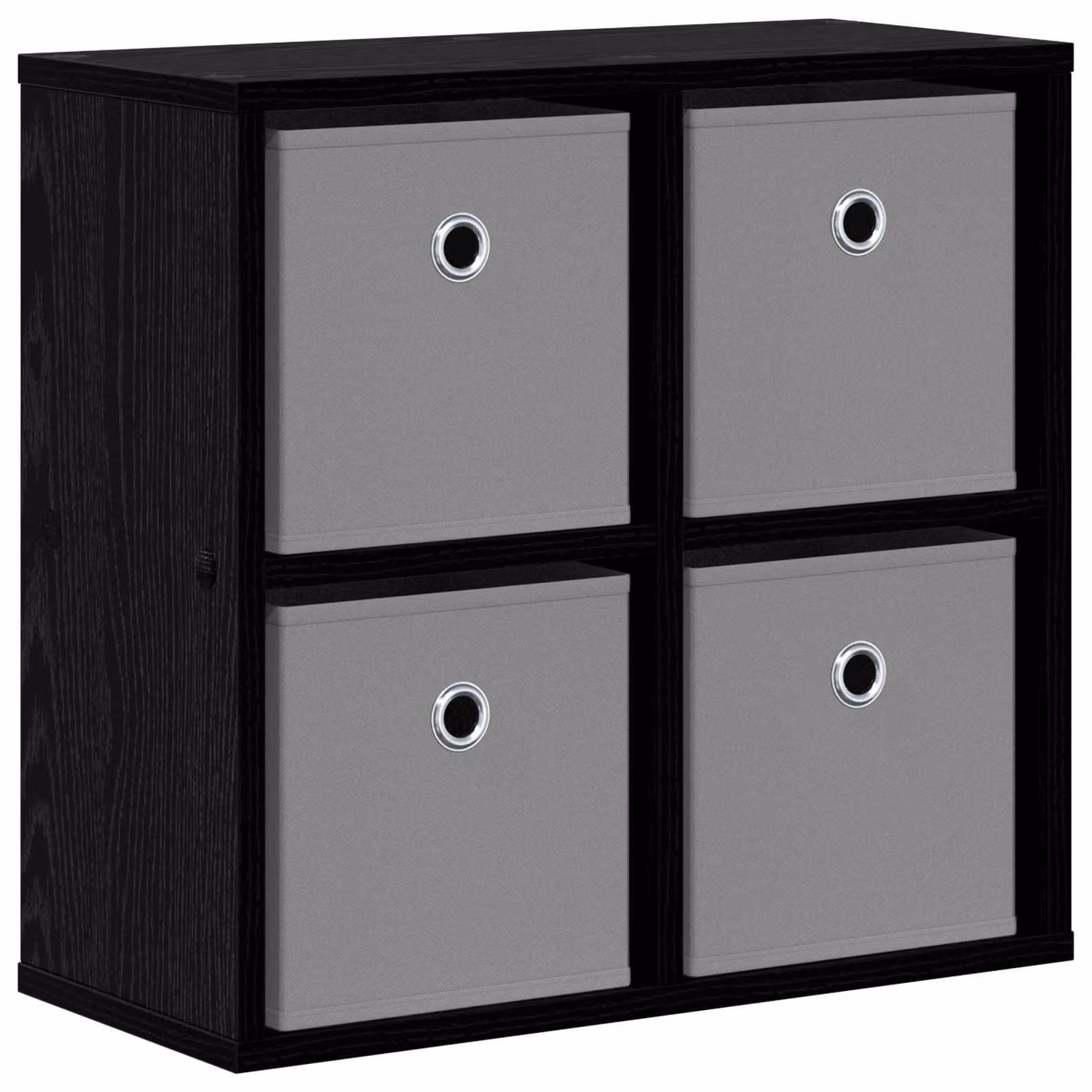 Credenza con cassetto Rovere Nero 49,5 x 22 x 47 cm
