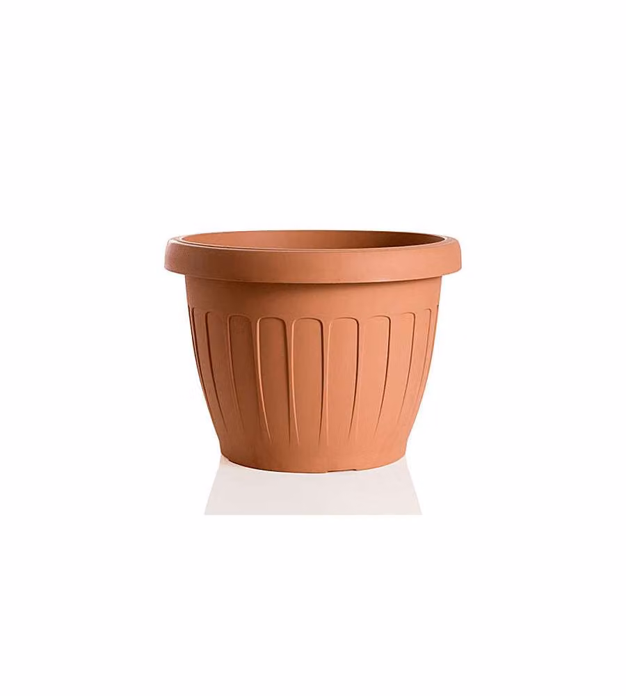 Bama Vaso da Fiori Terracotta Diametro 40 cm per Esterni e Interni