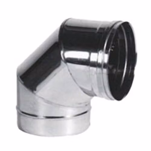 Gomito Inox Settori 90° 14 cm Maral