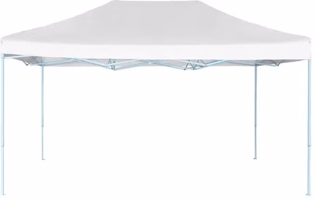 Tenda Gazebo Pieghevole per Feste DESIGN IN Bianca L: 4,5 m, P: 3 m