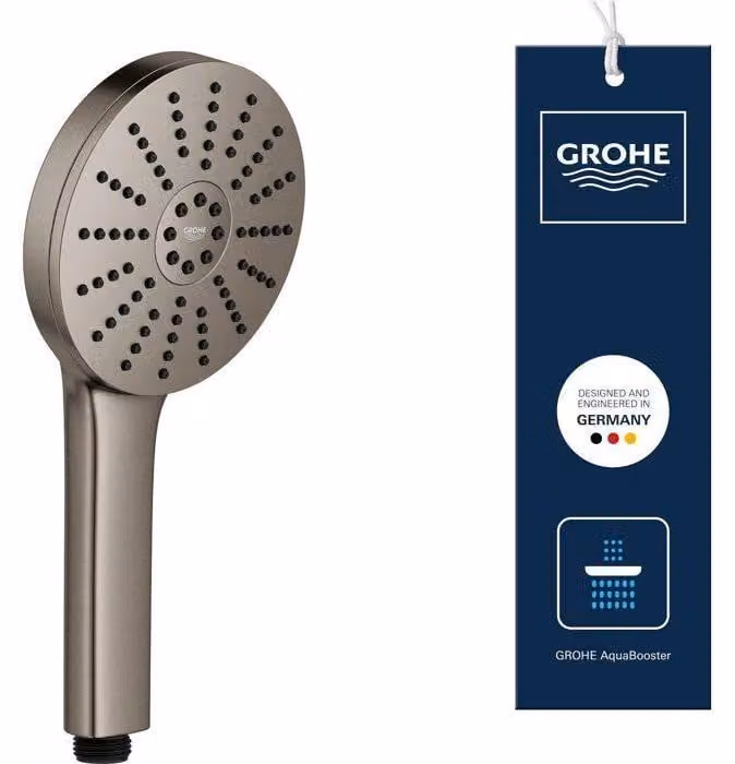 Doccia GROHE Vitalio Joy+ 120, versatile, ergonomica, con 3 getti