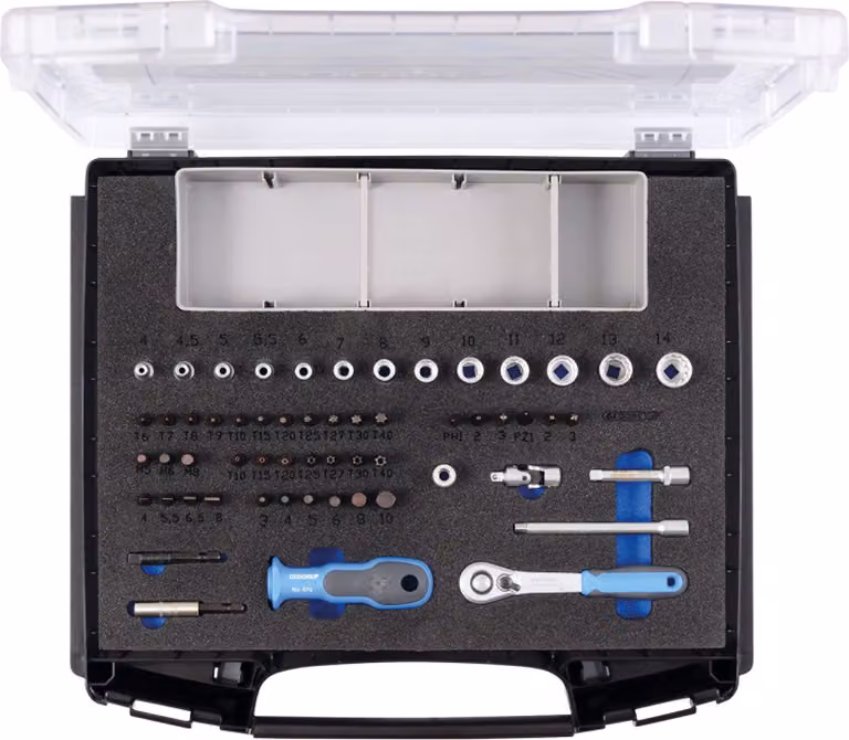 GEDORE 1101-D 20 Set di chiavi a bussola 1/4" in i-BOXX 72, 2836165
