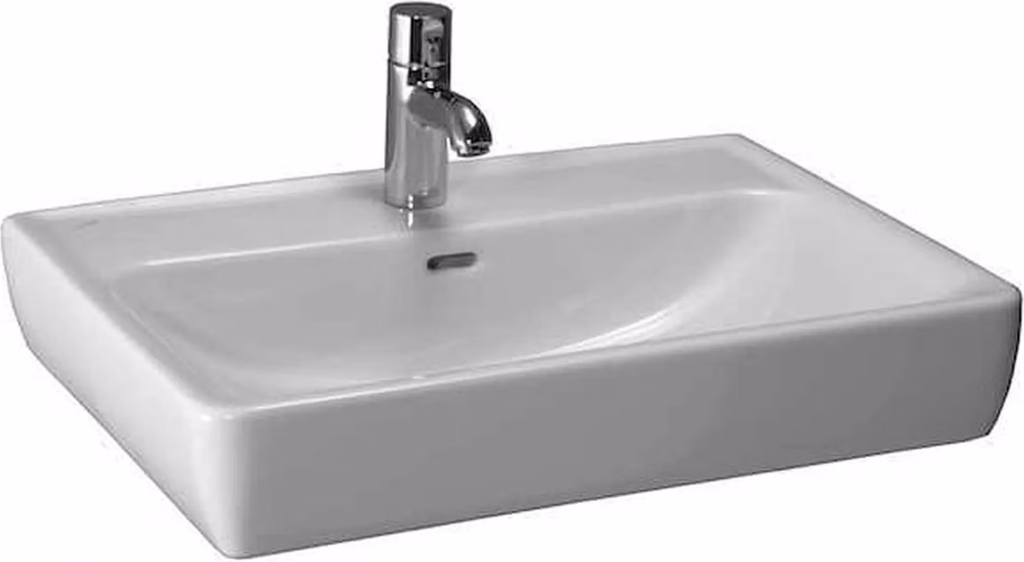 Laufen LF Pro WT da appoggio, 650x480, 1HL, mÜL, levigato US, bianco, 81795.3, 1 pz.