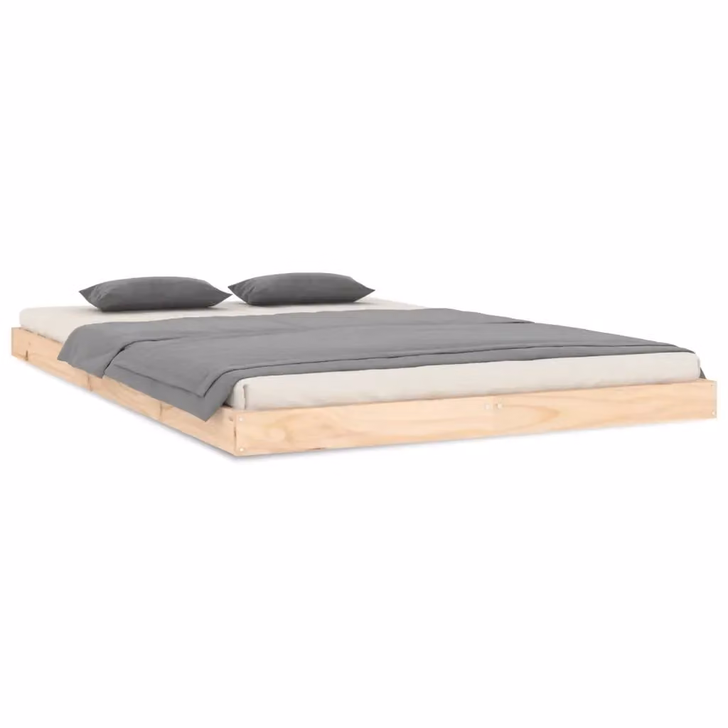 Struttura Letto Design Mania in Legno Massello di Pino Naturale con Doghe Fisse L/P: 120 x 200 cm – 2