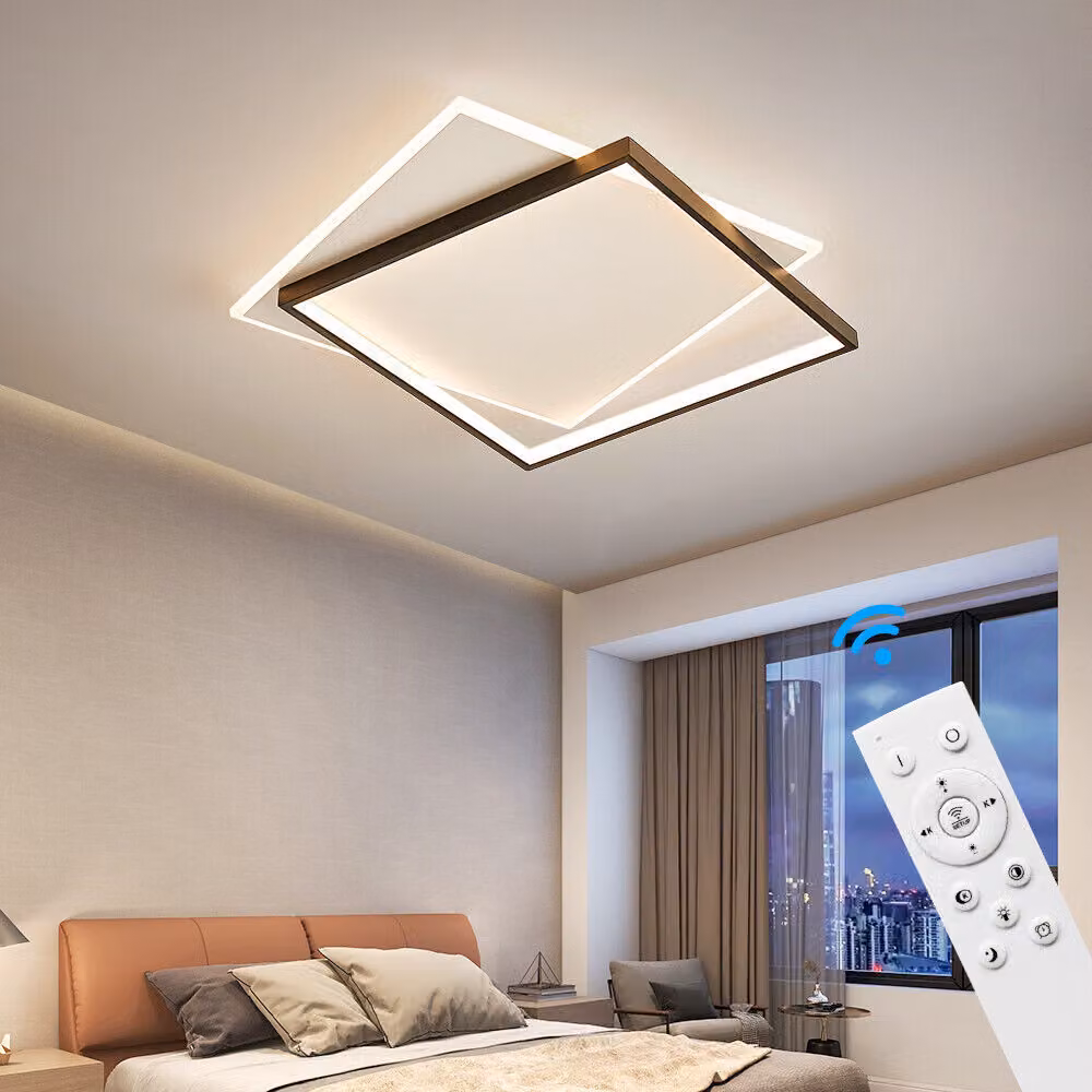 SX912-500 Plafoniera a LED con telecomando Colore della luce/luminosità regolabile
