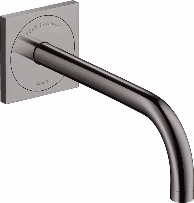hansgrohe AXOR Uno Mitigeur de lavabo, électronique, encastré, saillie 225mm, alimentation secteur, 38120330, 38120330