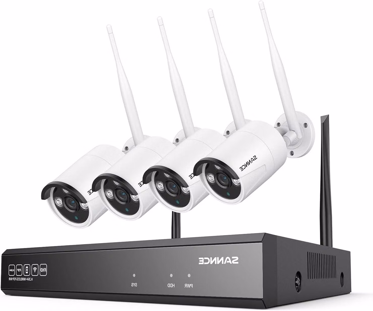 kit di telecamere di sicurezza - sistema di telecamere di sicurezza - videosorveglianza - telecamera da esterno - sistema di telecamere Wi-Fi