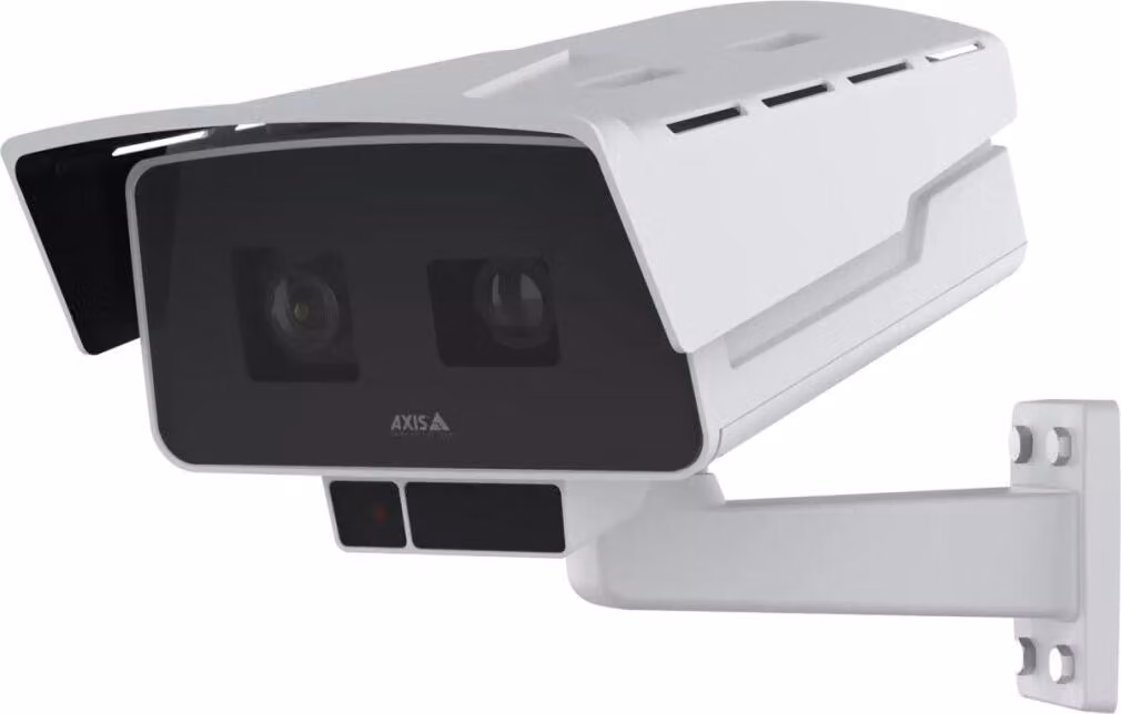 Serie Axis P15, modello P1518-LE - Telecamera di videosorveglianza di rete - Tipo box - Per esterni - Antivandalismo / Resistente agli agenti atmosferici - Colore (giorno e notte)