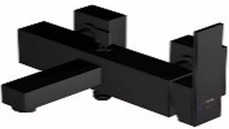 Steinberg Serie 160 Vasca/doccia EHM nero opaco, 1 pz.
