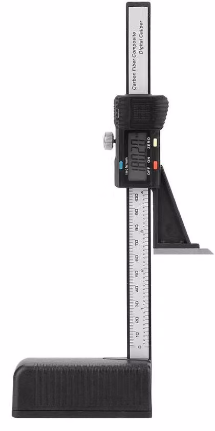 Misuratore di altitudine digitale con misuratore di profondità di precisione, base magnetica, compatto, leggero e con un campo di misurazione da 0 a 150 mm