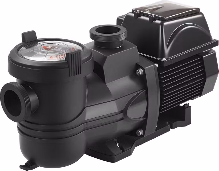 Pompa per piscina SucceBuy a velocità variabile, portata 33.000 l/h, prevalenza 17 m, potenza 1.650 W, pompa per piscina con cestello filtrante e timer programmabile, autoadescante, adatta per piscine interrate e fuori terra