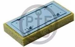 Ricambio frattone 872 in spugna Pavan colore giallo L: 15 cm, P: 29 cm, H: 4 cm