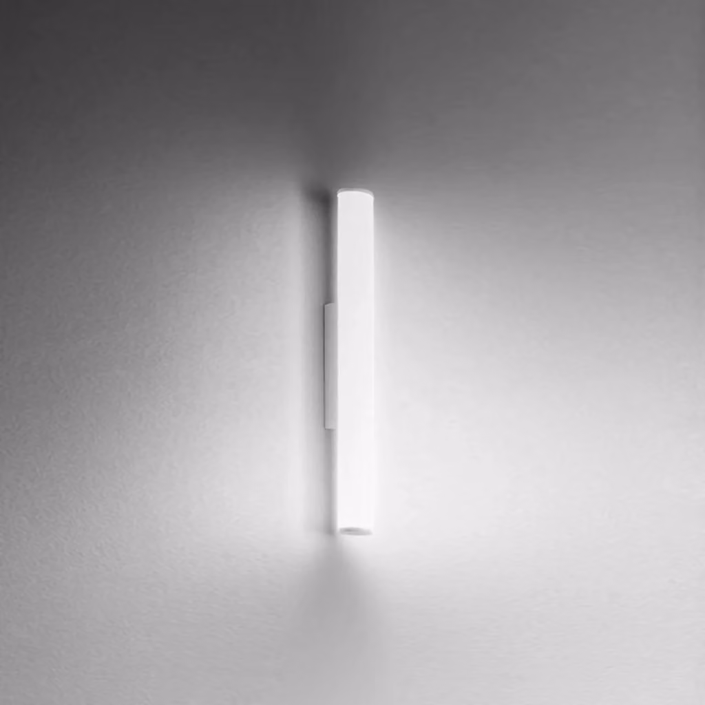 Lampada a Parete LED GAP Gea Luce Bianco Opaco con Struttura in Alluminio, 14W, 1350lm, 3000K, IP44 – 2
