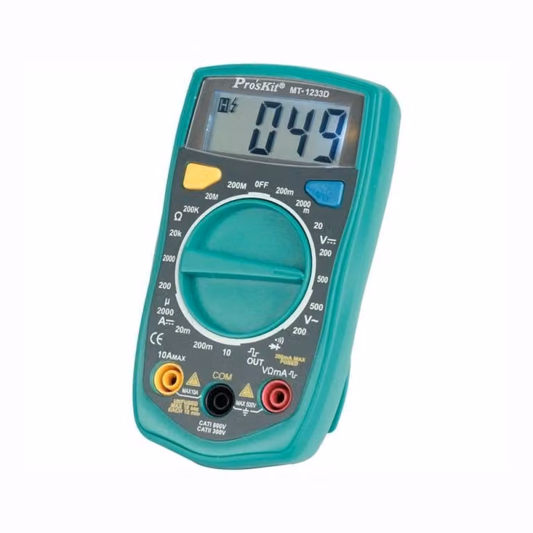 Multimetro digitale mt-1233d