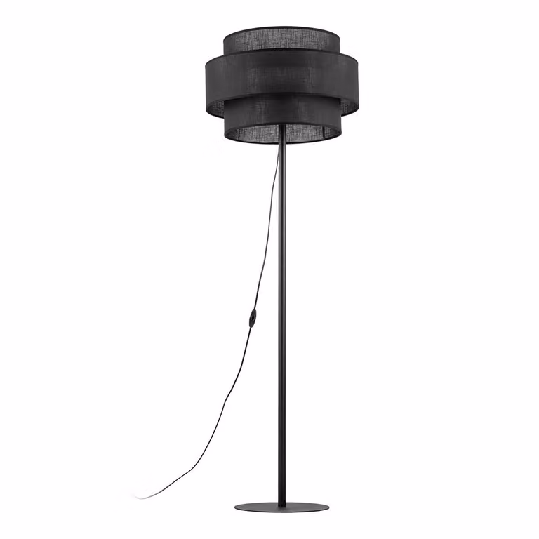 Lampada da terra CALISTO BLACK 5896 TK Lighting