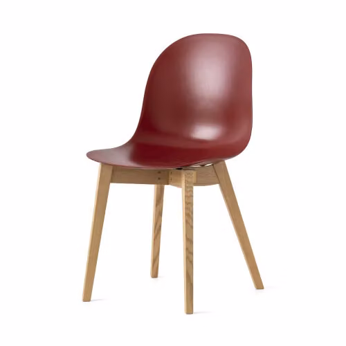Sedia Academy moderna con struttura in legno Connubia